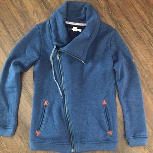 Roxy asymmetrical zip jacket